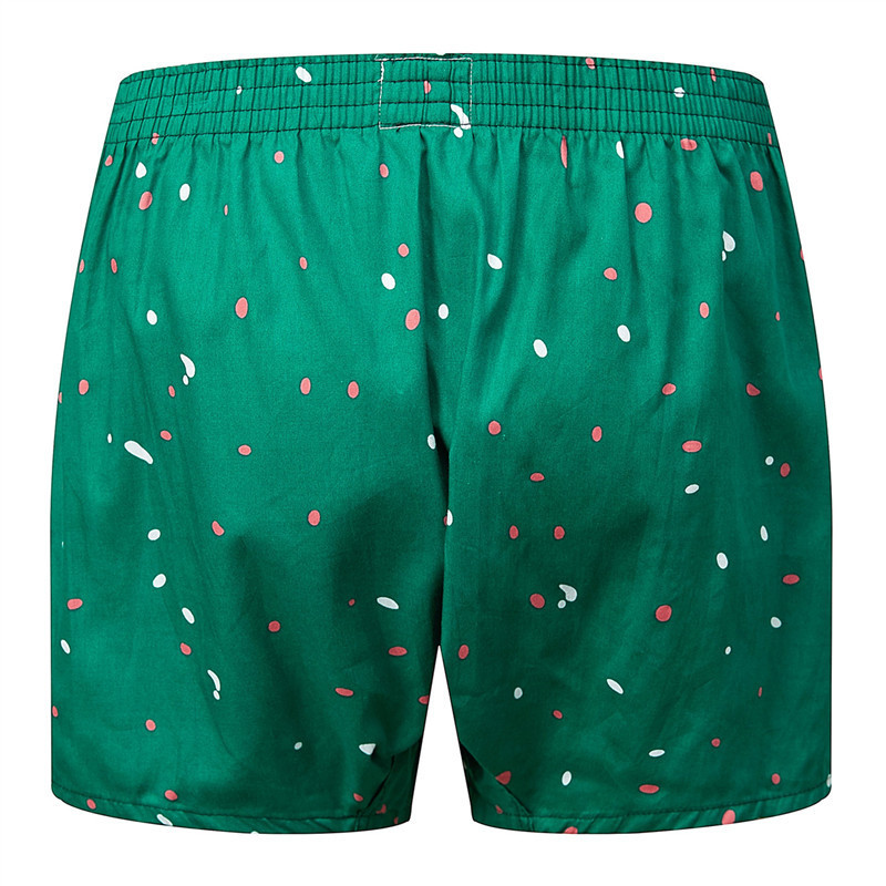 3Pcs/Lot Classic Print Men's Boxers 100% Cotton Oversize Mens Underwear Trunks Woven Homme Arrow Panties Boxer Plus Size 201023