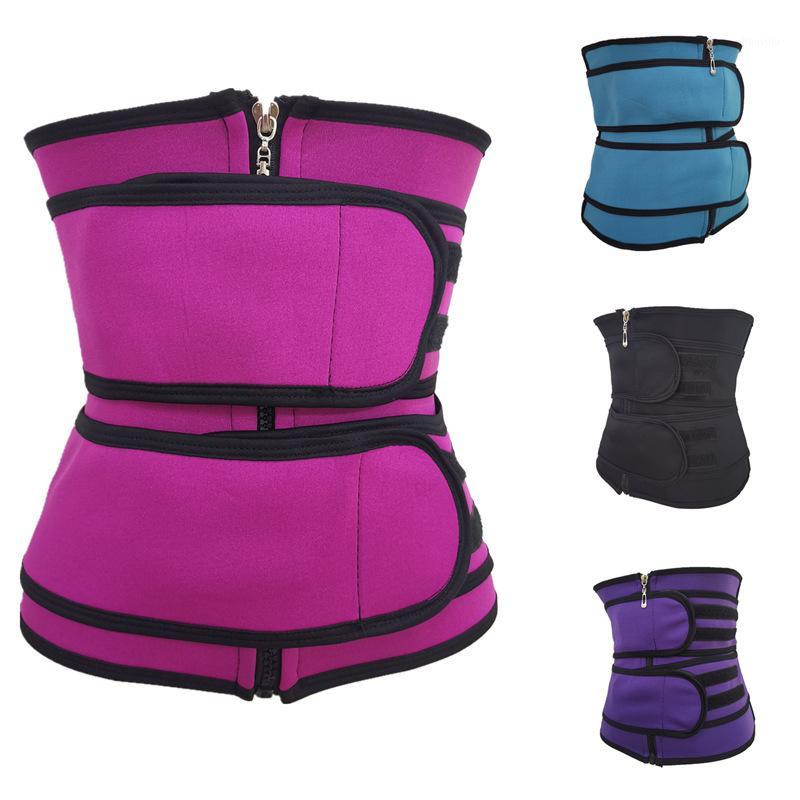 YINGTOUMAN Men Women Waist Trimmer Back Support Belt Brace Gym Guard Posture Pain Relief Waist Support1, Red