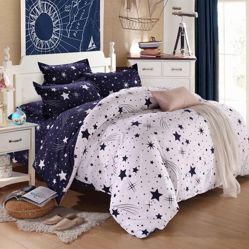 3D Bedding Sets Star Galxy Duvet Cover Blue White Grey Bed sheets Single Full Queen Size Kid or Boys geometric linens24
3D Bedding Sets Star Galxy Duvet Cover Blue White Grey Bed sheets Single Full Queen Size Kid or Boys geometric linens24