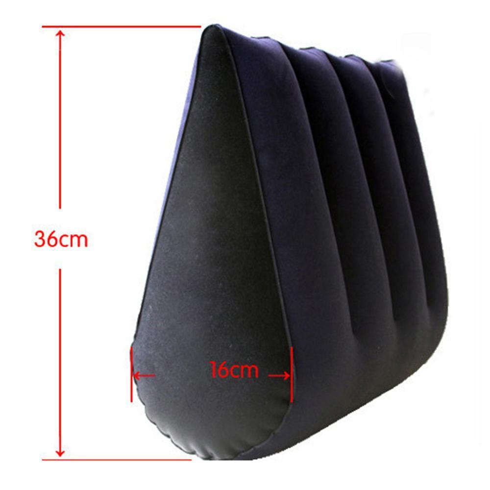 New Arrival Durable 45 16 36cm Inflatable Aid Wedge Durable Pillow Love Position Cushion Couple Comfortable Soft Furniture LJ20