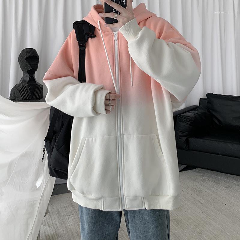 Cardigan Sweater Men's Hooded Gradient Coat Fashion Hong Kong Style Long Sleeve College Style Casual Spring and Autumn Ins Trend1, Y27 white
Cardigan Sweater Men's Hooded Gradient Coat Fashion Hong Kong Style Long Sleeve College Style Casual Spring and Autumn Ins Trend1, Y27 white