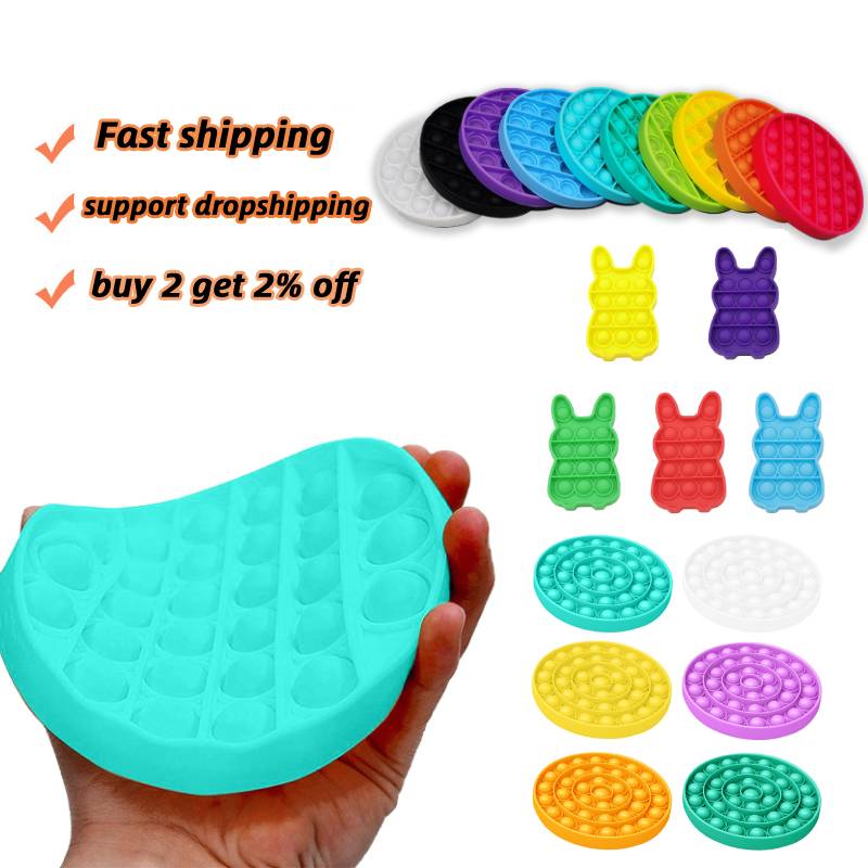 Antistress Toys Bubble Game Push Fidget Sensory Toy Funny Adult Kids Reliver Stress Toys Silicone Autism Special Needs
Antistress Toys Bubble Game Push Fidget Sensory Toy Funny Adult Kids Reliver Stress Toys Silicone Autism Special Needs