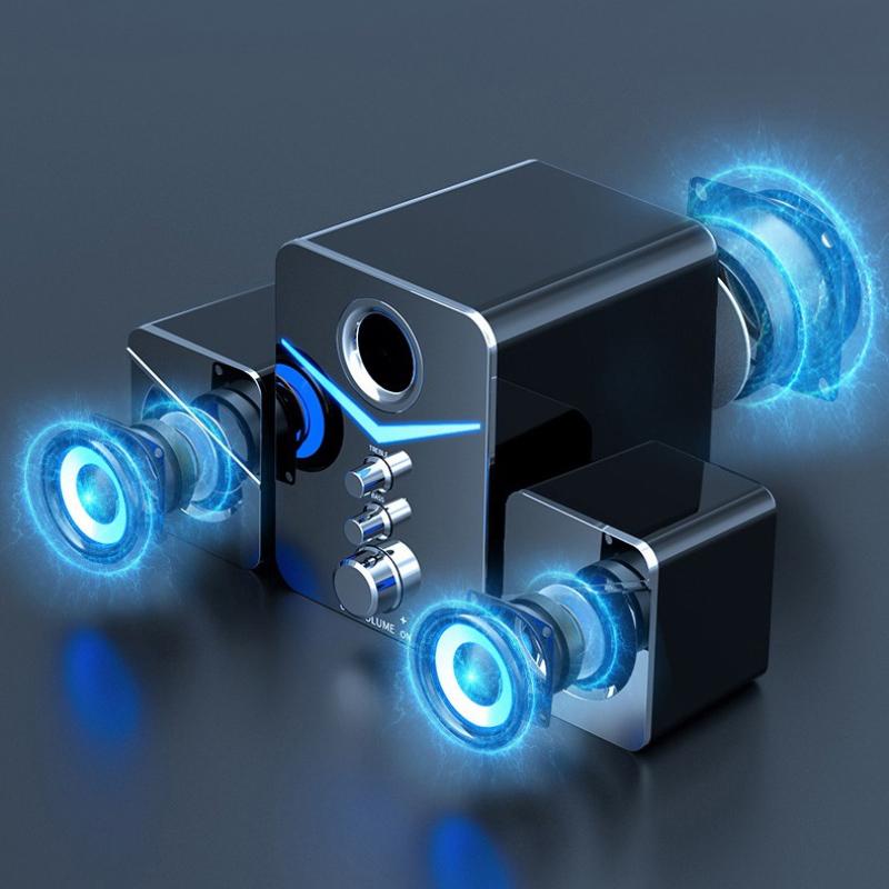 USB Wired Fashion Combination Speaker For Computer Speakers Bass Stereo Music Player Subwoofer Sound Box For PC Phones Sound Bar
USB Wired Fashion Combination Speaker For Computer Speakers Bass Stereo Music Player Subwoofer Sound Box For PC Phones Sound Bar