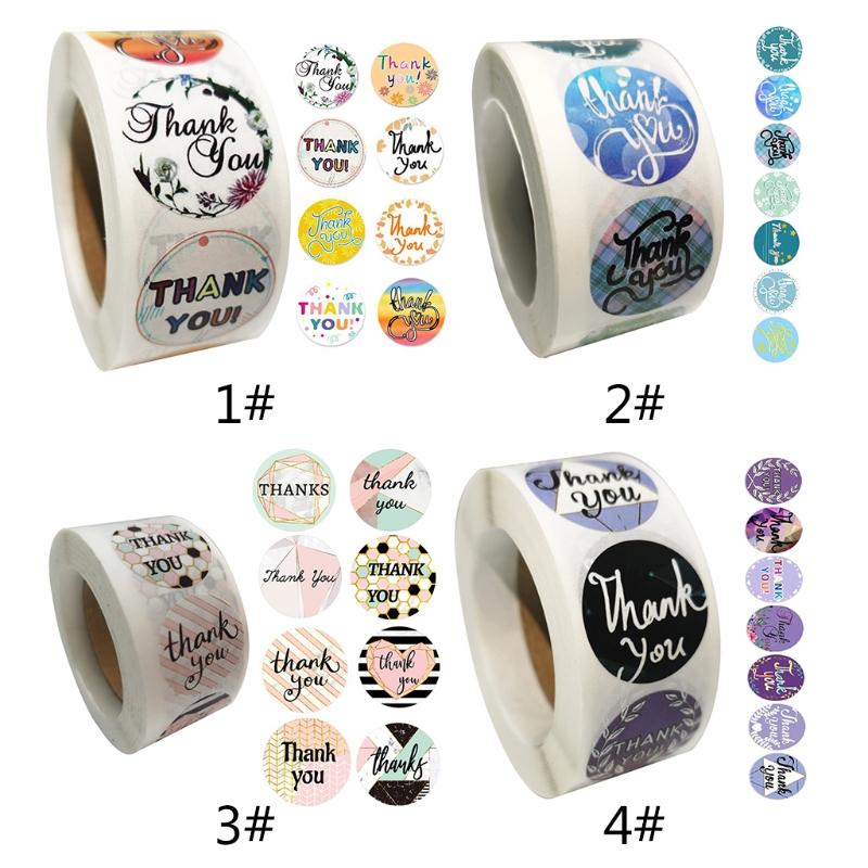 500pcs 8 Styles Thank You Stickers Round Seal Label for Small Shop Wedding Gift 425C
500pcs 8 Styles Thank You Stickers Round Seal Label for Small Shop Wedding Gift 425C