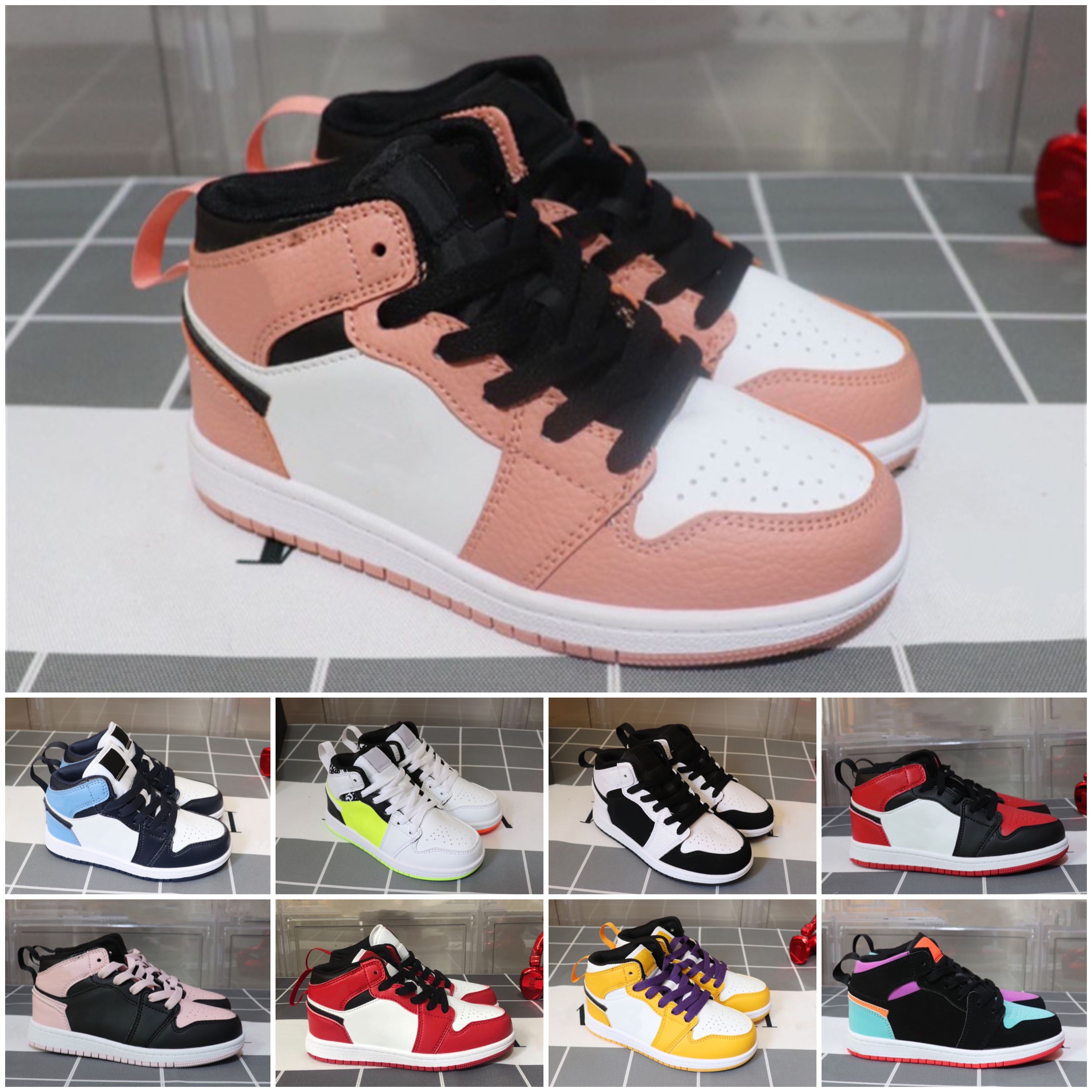Wholesale Children shoes 1 cheap store Top Quality kids Basketball shoes price free shipping sales 26-35, Color 10
Wholesale Children shoes 1 cheap store Top Quality kids Basketball shoes price free shipping sales 26-35, Color 10