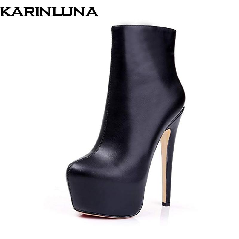 Karin 2020 plus size 45 brand design pu leather party prom nightclub Shoes Woman sexy High Heels Women's shoes Ankle boots, Black
Karin 2020 plus size 45 brand design pu leather party prom nightclub Shoes Woman sexy High Heels Women's shoes Ankle boots, Black
