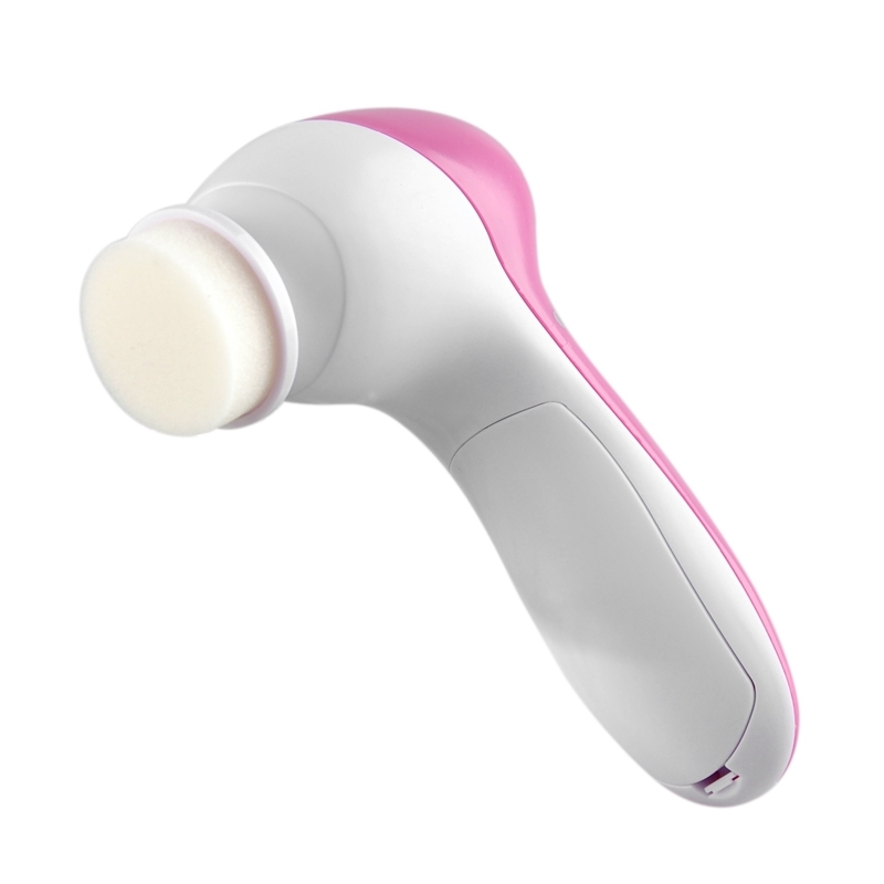 5 In 1 Beauty Care Massager Electric Facial Cleaner Facial Brush Skin Care Beauty Care Face Cleaner Scrubber Cleaning Brush