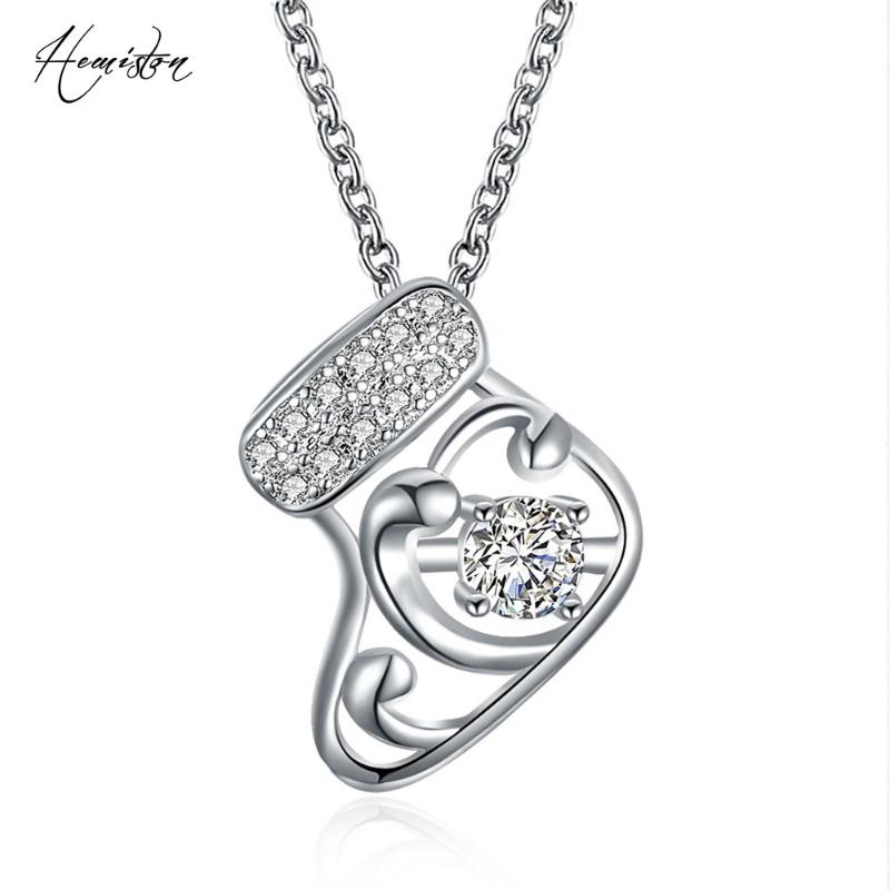 Hemiston Christmas Socks Pendant Necklace with Zirconia Fashion Jewelry Christmas Present Gift, Length: 45cm TN200
Hemiston Christmas Socks Pendant Necklace with Zirconia Fashion Jewelry Christmas Present Gift, Length: 45cm TN200