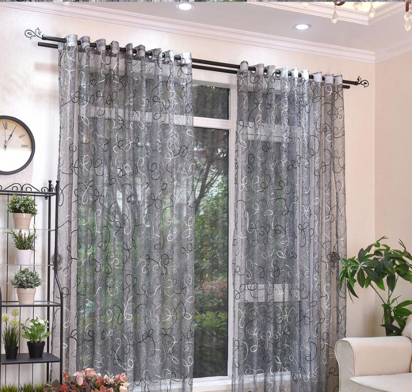 Home Decor Sheer Curtains and Tulle Curtains For Living Room Bedroom Door Kitchen For Window Children Voile Drapes, Sliver
Home Decor Sheer Curtains and Tulle Curtains For Living Room Bedroom Door Kitchen For Window Children Voile Drapes, Sliver