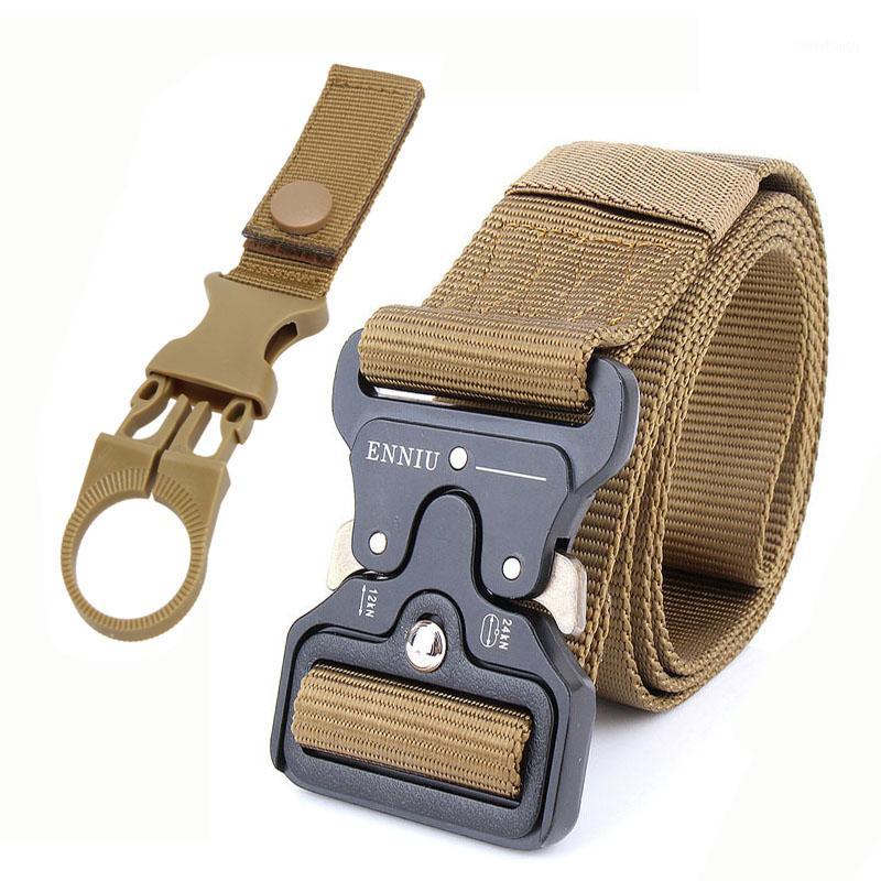 Army Tactical Belt Black Metal Buckle Adjustable Length Outdoor Multi-functional Training Nylon Belt Accessories1, Army green belt
Army Tactical Belt Black Metal Buckle Adjustable Length Outdoor Multi-functional Training Nylon Belt Accessories1, Army green belt