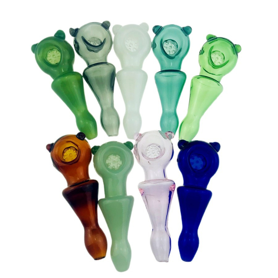 New Mini heat-resistant glass pipe, pipe, spoon, honeycomb filter hay bowl lovely Christmas gift free delivery
New Mini heat-resistant glass pipe, pipe, spoon, honeycomb filter hay bowl lovely Christmas gift free delivery