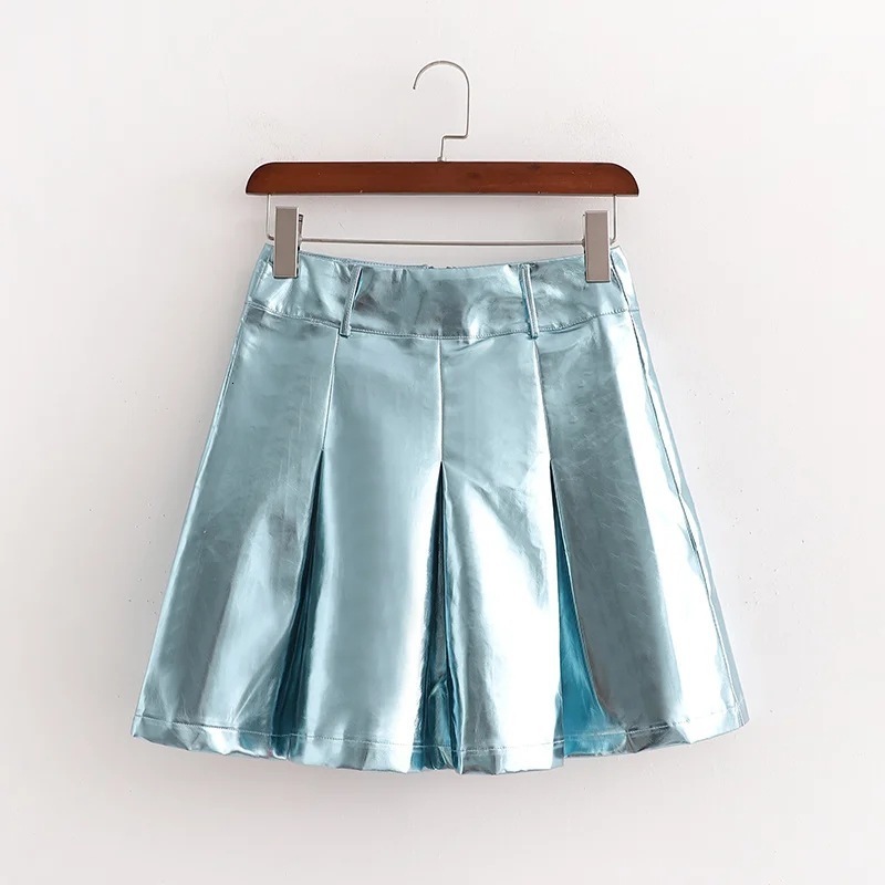 2021 New Pleated Tall Waist Female Joker in Europe and the United States Skirts of Metallic Reflective a Word Skirt 0b19, See chart
2021 New Pleated Tall Waist Female Joker in Europe and the United States Skirts of Metallic Reflective a Word Skirt 0b19, See chart