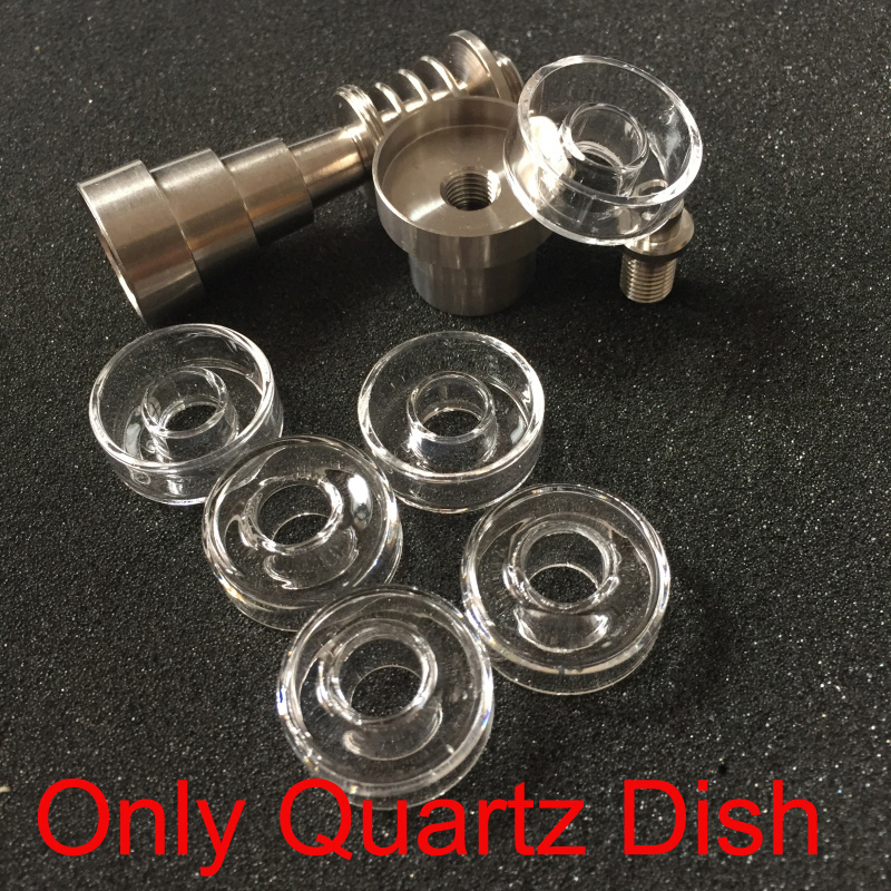 Hybird Titanium nail replacement 100% Real Quartz Dish High quality Quartz Dishes for Dnail E nail wax Oil Rig Bongs Replaceable Quartz bowl
Hybird Titanium nail replacement 100% Real Quartz Dish High quality Quartz Dishes for Dnail E nail wax Oil Rig Bongs Replaceable Quartz bowl