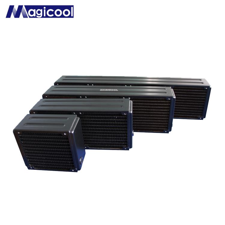 Magicool CG-G2 65mm Thick 120mm 240mm 360mm 480mm Copper Radiator Computer Water Cooling Heat Sink G1/4 " Black For 12CM Fan
Magicool CG-G2 65mm Thick 120mm 240mm 360mm 480mm Copper Radiator Computer Water Cooling Heat Sink G1/4 " Black For 12CM Fan
