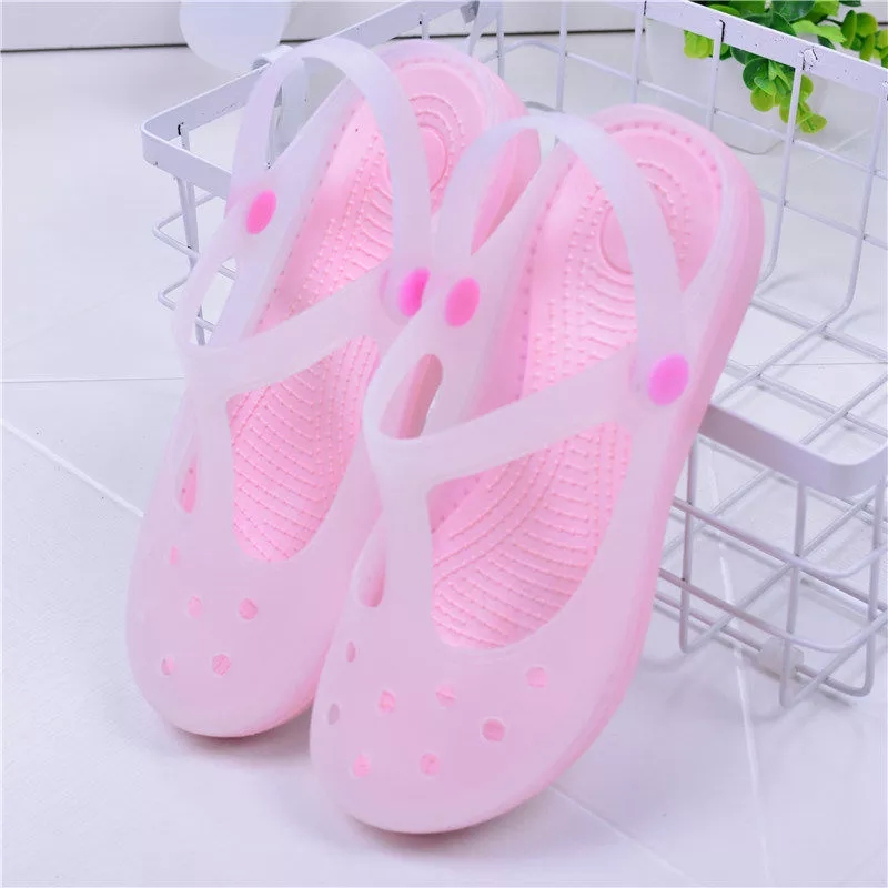 Summer New Porous Shoes Women's Sandals Nurse Flat Gel Shoes Maternity Beach Thicken Home Slippers Women GD025 #GM4M, Black
Summer New Porous Shoes Women's Sandals Nurse Flat Gel Shoes Maternity Beach Thicken Home Slippers Women GD025 #GM4M, Black