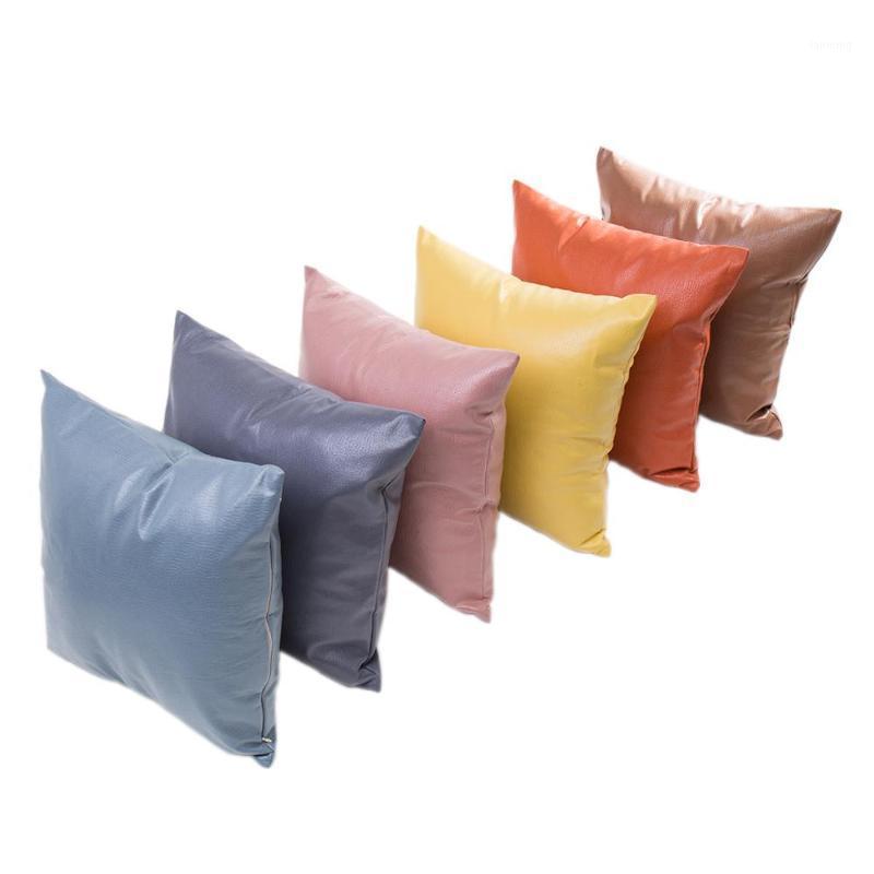 1pc Leather Throw Pillow Cover Solid Faux Leather Farmhouse Modern Cushion Covers Sofa Couch Bedroom Decorative Pillow Case1, No pillow insert
1pc Leather Throw Pillow Cover Solid Faux Leather Farmhouse Modern Cushion Covers Sofa Couch Bedroom Decorative Pillow Case1, No pillow insert