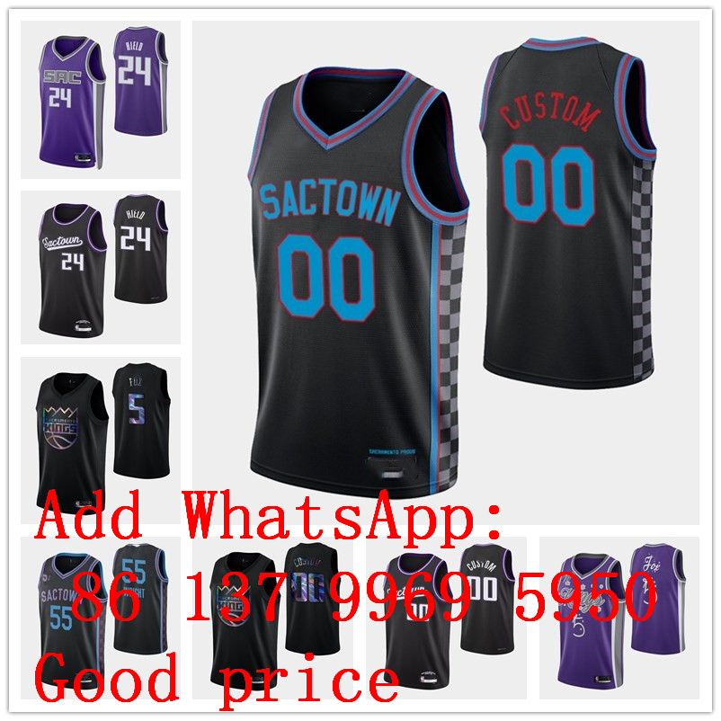 Custom Sacramento''Kings''Men women youth 35 Marvin Bagley III Buddy Hield Fox Neemias Queta Delon Wright 75th Black Cit
Custom Sacramento''Kings''Men women youth 35 Marvin Bagley III Buddy Hield Fox Neemias Queta Delon Wright 75th Black Cit