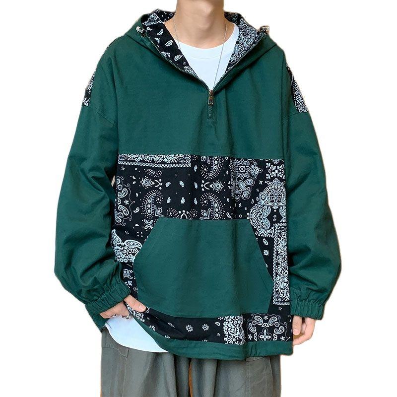 Men's Jackets Spring Oversize Baggy Printed Jacket Men Clothing Hooded Coat Fashion Harajuku Street Pullover Outerwear Tops Male Plus Size 5, Black;brown
Men's Jackets Spring Oversize Baggy Printed Jacket Men Clothing Hooded Coat Fashion Harajuku Street Pullover Outerwear Tops Male Plus Size 5, Black;brown