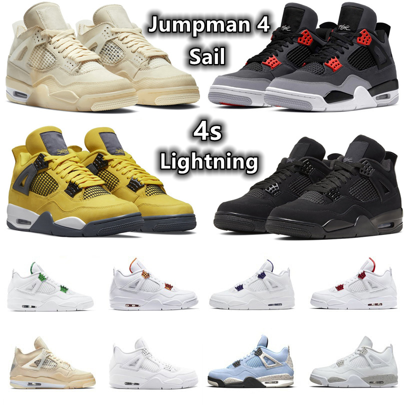 Jumpman 4 4s men women basketball shoes Infrared Black Cat Sail Lightning Red Thunder University Blue Taupe Haze White Oreo Metallic Red mens trainer Sports Sneakers, Color#43
Jumpman 4 4s men women basketball shoes Infrared Black Cat Sail Lightning Red Thunder University Blue Taupe Haze White Oreo Metallic Red mens trainer Sports Sneakers, Color#43