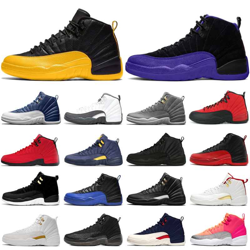 University Gold 12s Basketball Shoes Jumpman Reverse Flu Game Dark Concord Gamma Blue Game Royal Mens Trainers Sports Sneakers Size 7-13, Fiba
University Gold 12s Basketball Shoes Jumpman Reverse Flu Game Dark Concord Gamma Blue Game Royal Mens Trainers Sports Sneakers Size 7-13, Fiba