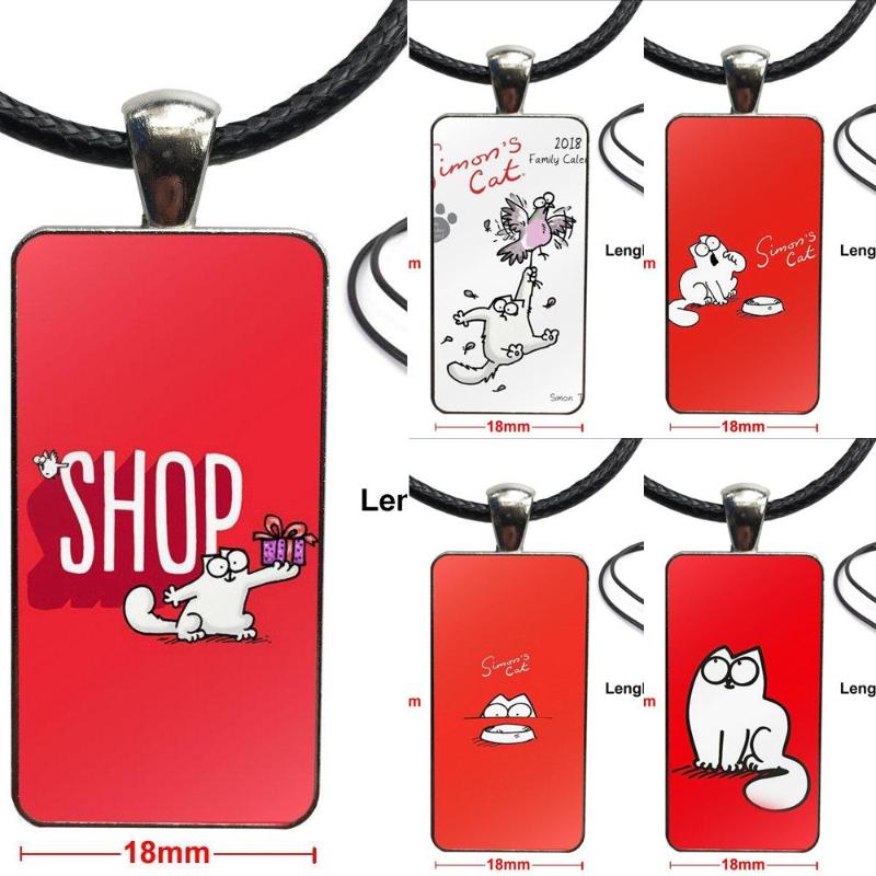 For Kids Beads Glass Cabochon Jewelry Steel Color With Long Pendant Choker Rectangle Necklace Funny Cute White Simons Cat
For Kids Beads Glass Cabochon Jewelry Steel Color With Long Pendant Choker Rectangle Necklace Funny Cute White Simons Cat