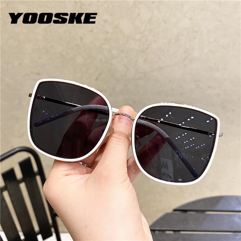 Sunglasses YOOSKE Polarized Vintage Brand Glasses Women's Eyewear Transparent Spetacles UV400
Sunglasses YOOSKE Polarized Vintage Brand Glasses Women's Eyewear Transparent Spetacles UV400