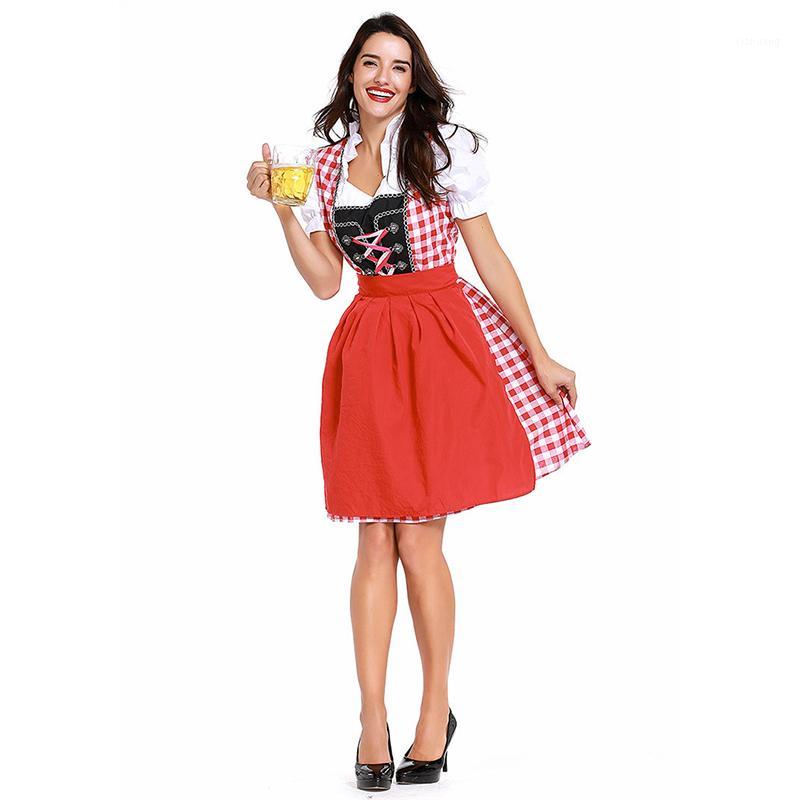 Theme Costume Sladuo High Quality Short Sleeve German Beer Maid Women Oktoberfest Dirndl Dress Adult Halloween Party Outfit1, Red
Theme Costume Sladuo High Quality Short Sleeve German Beer Maid Women Oktoberfest Dirndl Dress Adult Halloween Party Outfit1, Red