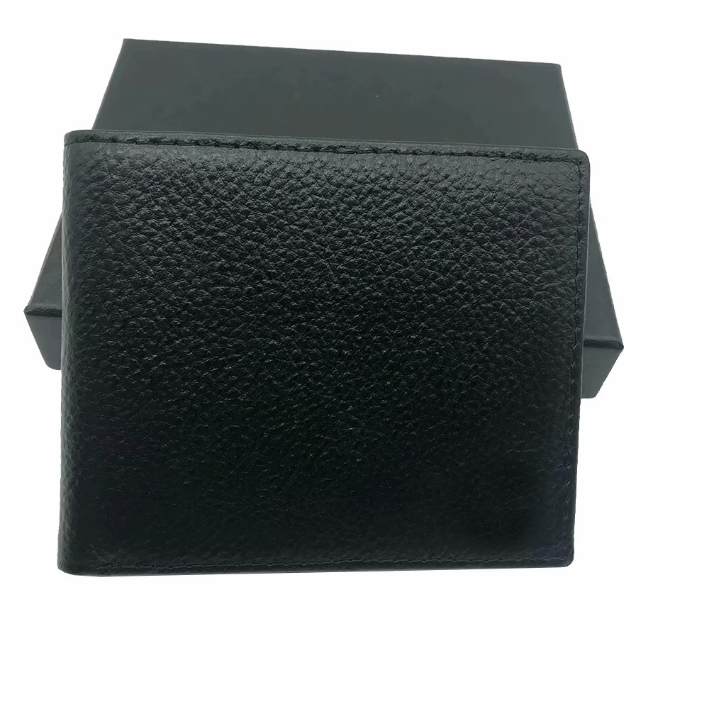 Fashion leather mens luxury designer wallet men wallets short man Purse card holder with box, Black
Fashion leather mens luxury designer wallet men wallets short man Purse card holder with box, Black