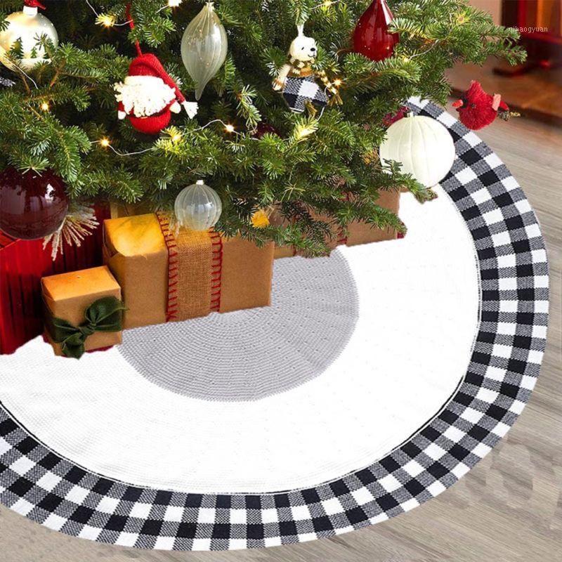 48inch Christmas Tree Skirt Knitted Lattice Floor Mat Cover Ornament Xmas Decor M68E1
48inch Christmas Tree Skirt Knitted Lattice Floor Mat Cover Ornament Xmas Decor M68E1