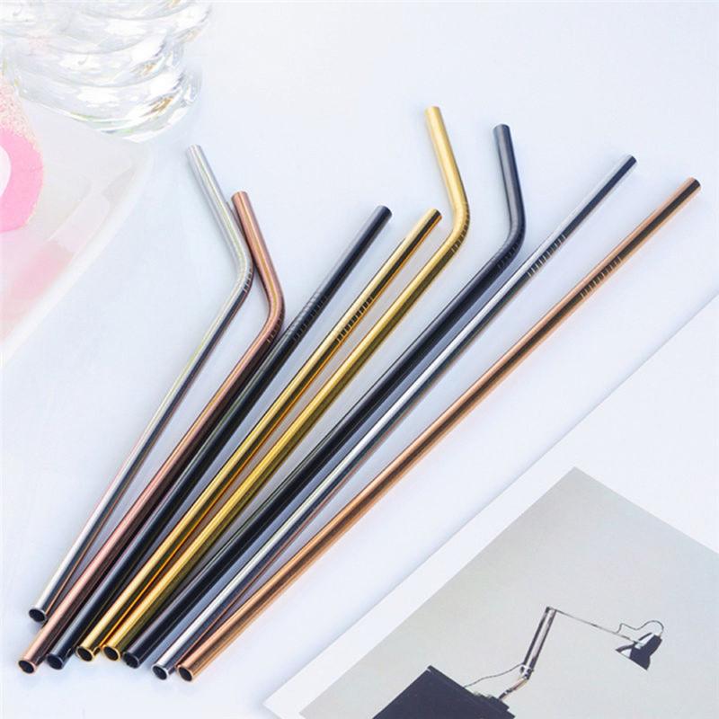 Hot New Stainless Steel Metal High Quality Useful Pipette Reusable Straw Easy To Clean Straws Multicolor Household Straw
Hot New Stainless Steel Metal High Quality Useful Pipette Reusable Straw Easy To Clean Straws Multicolor Household Straw