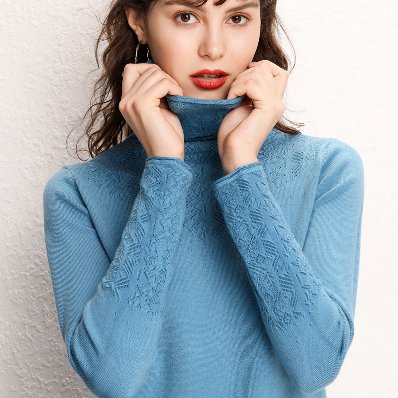 2021 New Openwork Carve Turtleneck Women Sweater Cashmere Cotton Blend Pullover Autumn Winter Knit Jumper Pull Femme Woman Sweaters Ljnz, Lavender
2021 New Openwork Carve Turtleneck Women Sweater Cashmere Cotton Blend Pullover Autumn Winter Knit Jumper Pull Femme Woman Sweaters Ljnz, Lavender