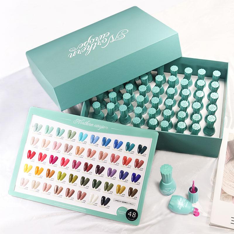 Gelike Professional PRO Manicure Kit Northern Europe Series 48 Colors Collection Soak Off Led UV Gel Nail Polish Sets, 48 bottles
Gelike Professional PRO Manicure Kit Northern Europe Series 48 Colors Collection Soak Off Led UV Gel Nail Polish Sets, 48 bottles