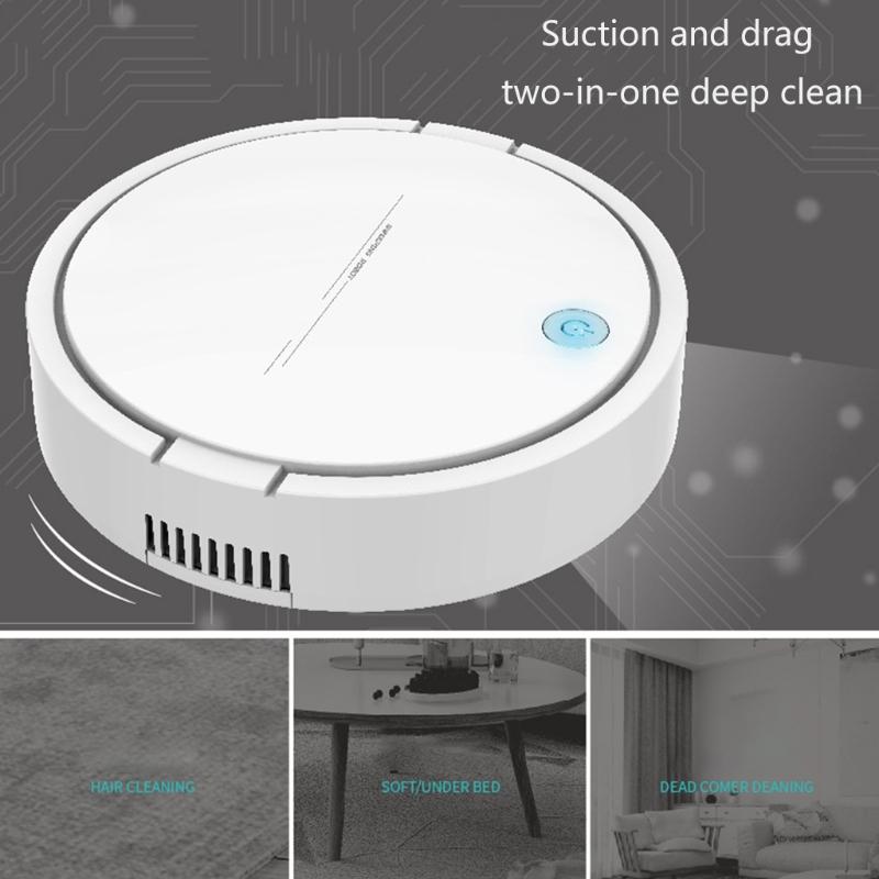 Smart Robot Vacuum Cleaner 2-in-1 Mopping Sweeper Strong Suction Automatic Clean A0NC
Smart Robot Vacuum Cleaner 2-in-1 Mopping Sweeper Strong Suction Automatic Clean A0NC