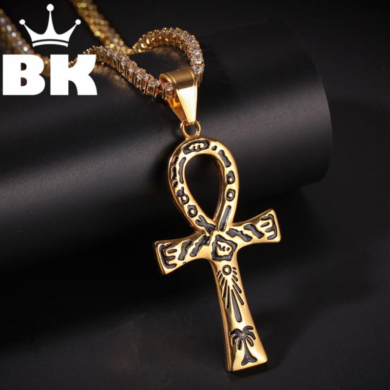 Gold Tone Stainless Steel Ancient Egyptian Feng Anka Pendants Necklace Necklace Free 3mm 24inch Cuban Chain
Gold Tone Stainless Steel Ancient Egyptian Feng Anka Pendants Necklace Necklace Free 3mm 24inch Cuban Chain
