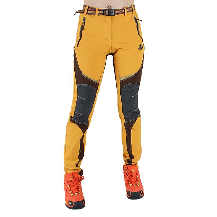 Women`s spring autumn quick-dry waterproof breathable slim elastic hiking pants ladies cycling climbing trousers, Brown
Women`s spring autumn quick-dry waterproof breathable slim elastic hiking pants ladies cycling climbing trousers, Brown