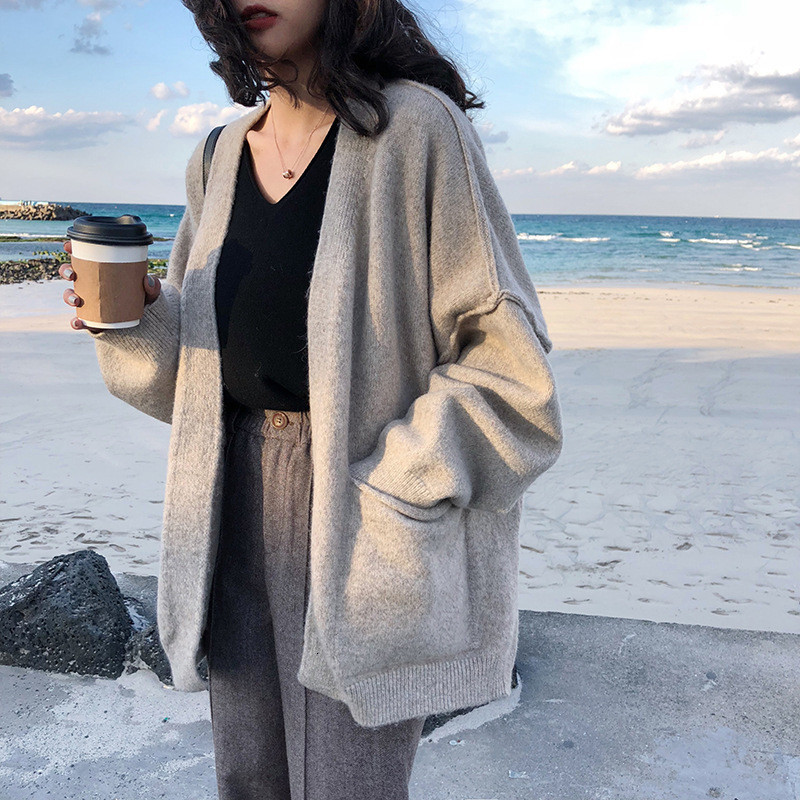 2021 Oversize Woman's Cardigan Sweater Fall New Loose Knit Women's Fashionable Jacket Harajuku Cardigans Sweaters Yt50137 6Y57, White
2021 Oversize Woman's Cardigan Sweater Fall New Loose Knit Women's Fashionable Jacket Harajuku Cardigans Sweaters Yt50137 6Y57, White