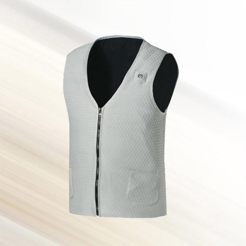 USB Rechargeable Smart Heated Vest Keep Warm Body Warmer Heated Clothing for Men Adult - Size (Grey
USB Rechargeable Smart Heated Vest Keep Warm Body Warmer Heated Clothing for Men Adult - Size (Grey