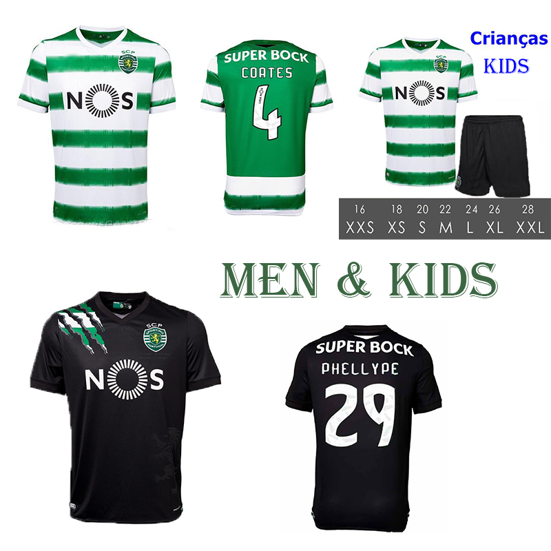 Men Kids kit 20 21 Sporting CP Soccer Jerseys Children's sui PHELLYPE 2020 2021 VIETTO Football Shirts goalkeeper COATES ACUNA SPORAR JOVANE, Black
Men Kids kit 20 21 Sporting CP Soccer Jerseys Children's sui PHELLYPE 2020 2021 VIETTO Football Shirts goalkeeper COATES ACUNA SPORAR JOVANE, Black