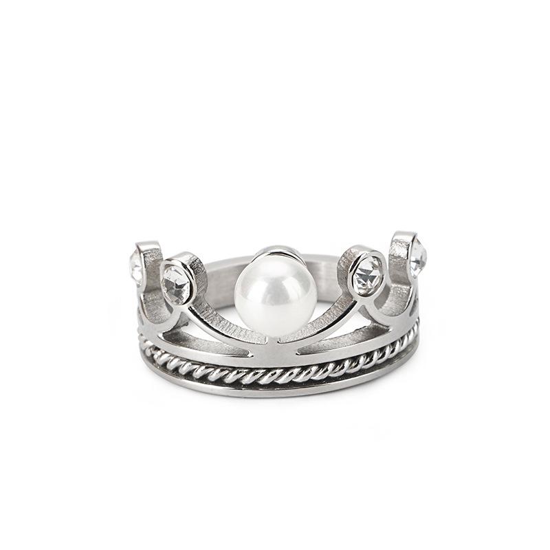 2022 new designer ladies cz stone silver color crown wedding engagement pearl rings women
2022 new designer ladies cz stone silver color crown wedding engagement pearl rings women