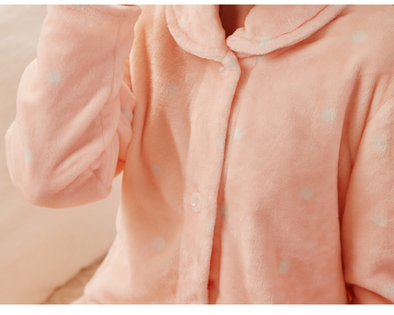 Elegant Robe Long Gown Women Bathrobe Winter Robes Soft Sleepwear Flannel Warm Robe For Lady Homewear Robe High Quality 210203