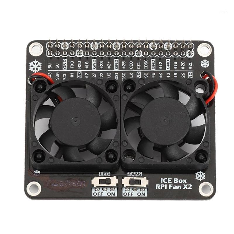 Mini Double Cooling Fan with GPIO Extension Board for Raspberry Pie 4B/3B+/3B/3A Fan Cooling Quiet DC 5V65 x 56 x 9mm1
Mini Double Cooling Fan with GPIO Extension Board for Raspberry Pie 4B/3B+/3B/3A Fan Cooling Quiet DC 5V65 x 56 x 9mm1