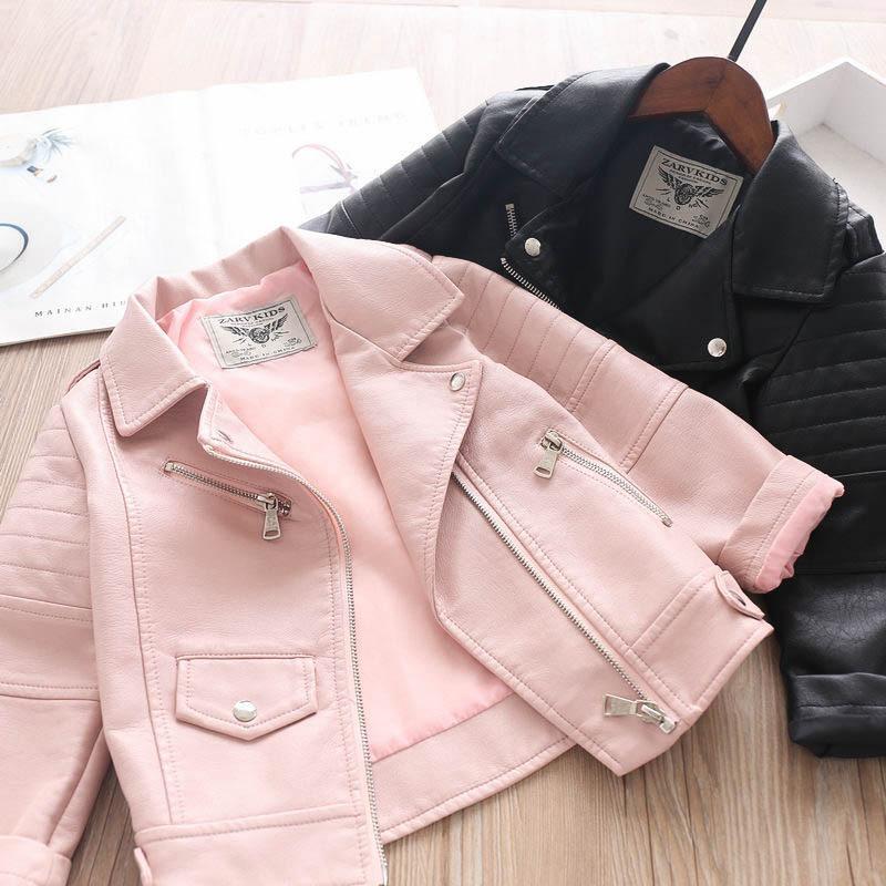 2020 Autumn and Winter Girls Oblique Zipper Lapel PU Leather Baby Jacket Wholesale1, Black
2020 Autumn and Winter Girls Oblique Zipper Lapel PU Leather Baby Jacket Wholesale1, Black