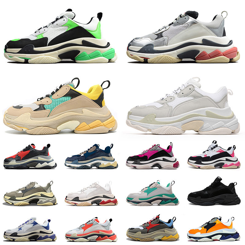 2021 Platform Designer Paris 17FW Triple S Flat Casual Dad Shoes Mens Womens Triple Beige Black Vintage Old Luxury Outdoor Trainers Sneakers
2021 Platform Designer Paris 17FW Triple S Flat Casual Dad Shoes Mens Womens Triple Beige Black Vintage Old Luxury Outdoor Trainers Sneakers