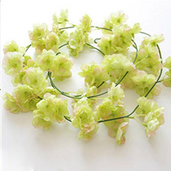 1pcs Artificial Cherry Blossom Vines 2M Hanging Silk Flowers Garland for Wedding MU8669, Pink white
1pcs Artificial Cherry Blossom Vines 2M Hanging Silk Flowers Garland for Wedding MU8669, Pink white