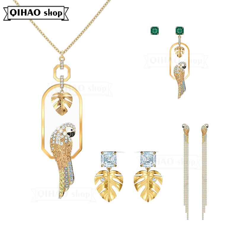 2021 fashion jewelry high quality SWA brand new exquisite Tropical Parrot decoration tropical garden women's Pendant Necklace
2021 fashion jewelry high quality SWA brand new exquisite Tropical Parrot decoration tropical garden women's Pendant Necklace