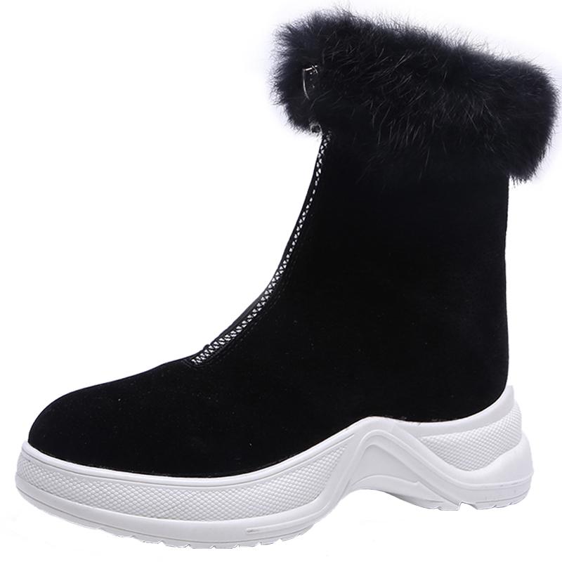 2020 New Women Boots Sneakers ankle boots Plush High Top Velvet Cotton Shoes Warm Fashion zipper Snow, Black
2020 New Women Boots Sneakers ankle boots Plush High Top Velvet Cotton Shoes Warm Fashion zipper Snow, Black