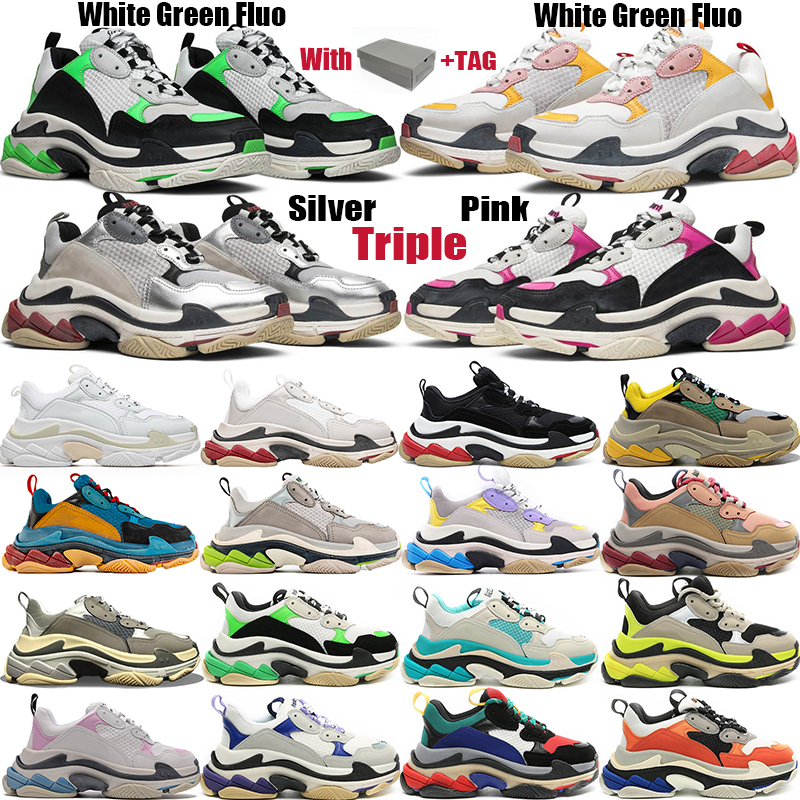 Triple S Platform Sneakers Casual Shoes For Men Women Chaussures Paris 17FW Black Cream Yellow Red Lovers trainer sneakers, 28
Triple S Platform Sneakers Casual Shoes For Men Women Chaussures Paris 17FW Black Cream Yellow Red Lovers trainer sneakers, 28
