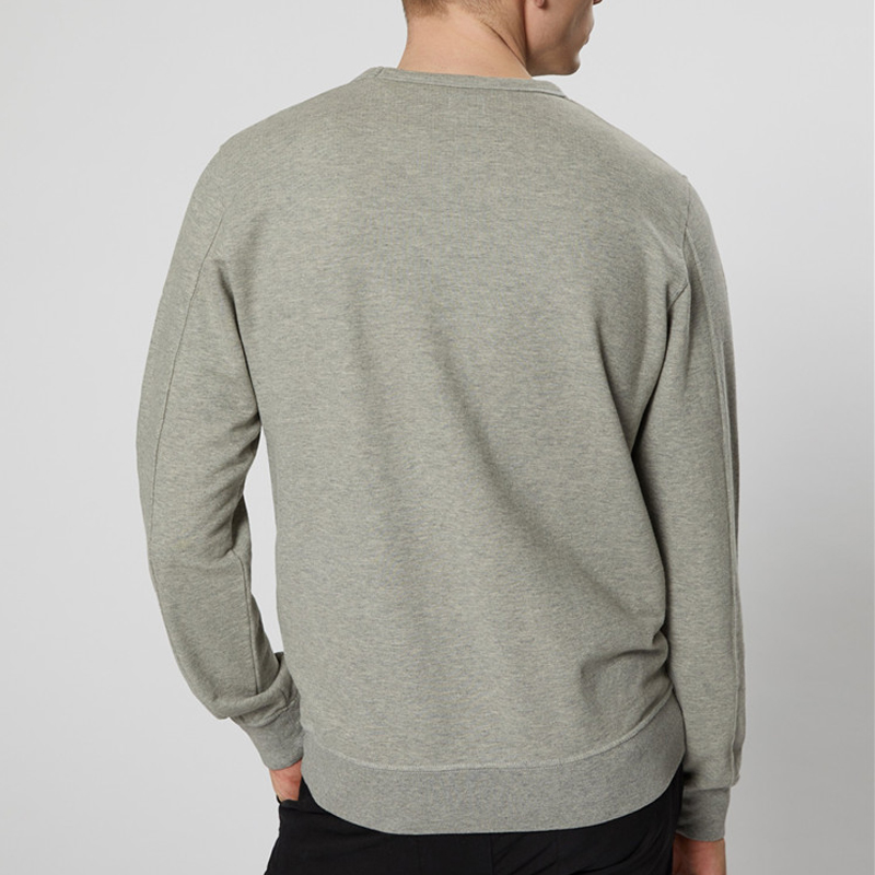 Men's Hoodies Spring And Autumn Couple Long Sleeve Round Neck And Fleece Sweater Bottoming Shirt