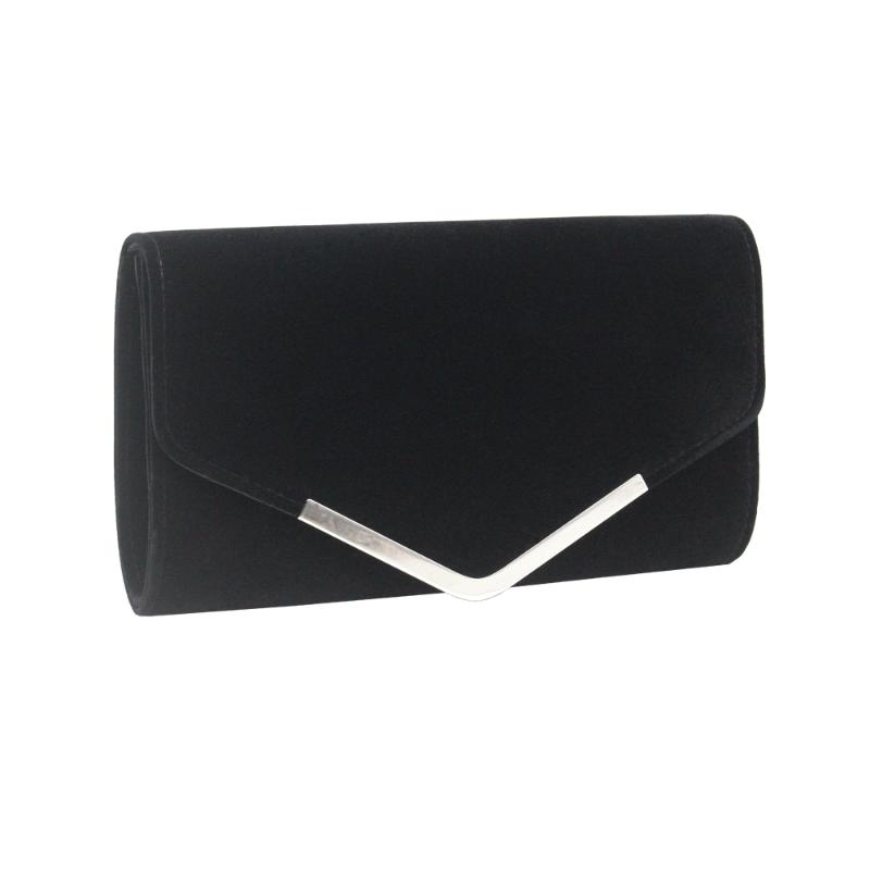 fashion simple design velvet clutch bag lady woman girl female envelope evening bags, Black
fashion simple design velvet clutch bag lady woman girl female envelope evening bags, Black