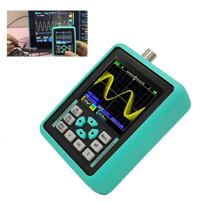 DSO1511E Digital Oscilloscope Car Repair 1 Channel High Accuracy Intelligent 2.4inch Display Mini Handheld 120M Bandwidth #734
DSO1511E Digital Oscilloscope Car Repair 1 Channel High Accuracy Intelligent 2.4inch Display Mini Handheld 120M Bandwidth #734